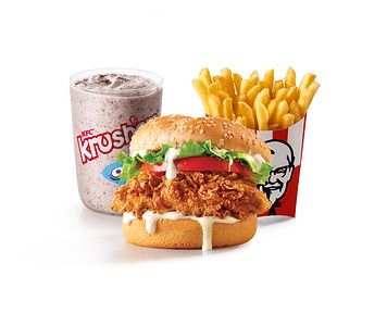 Krusher Burger Combo - Oreo