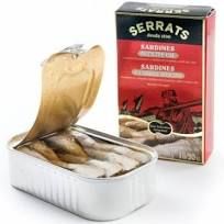 Sardines In Olive Oil Serrats 125g SPAIN, 