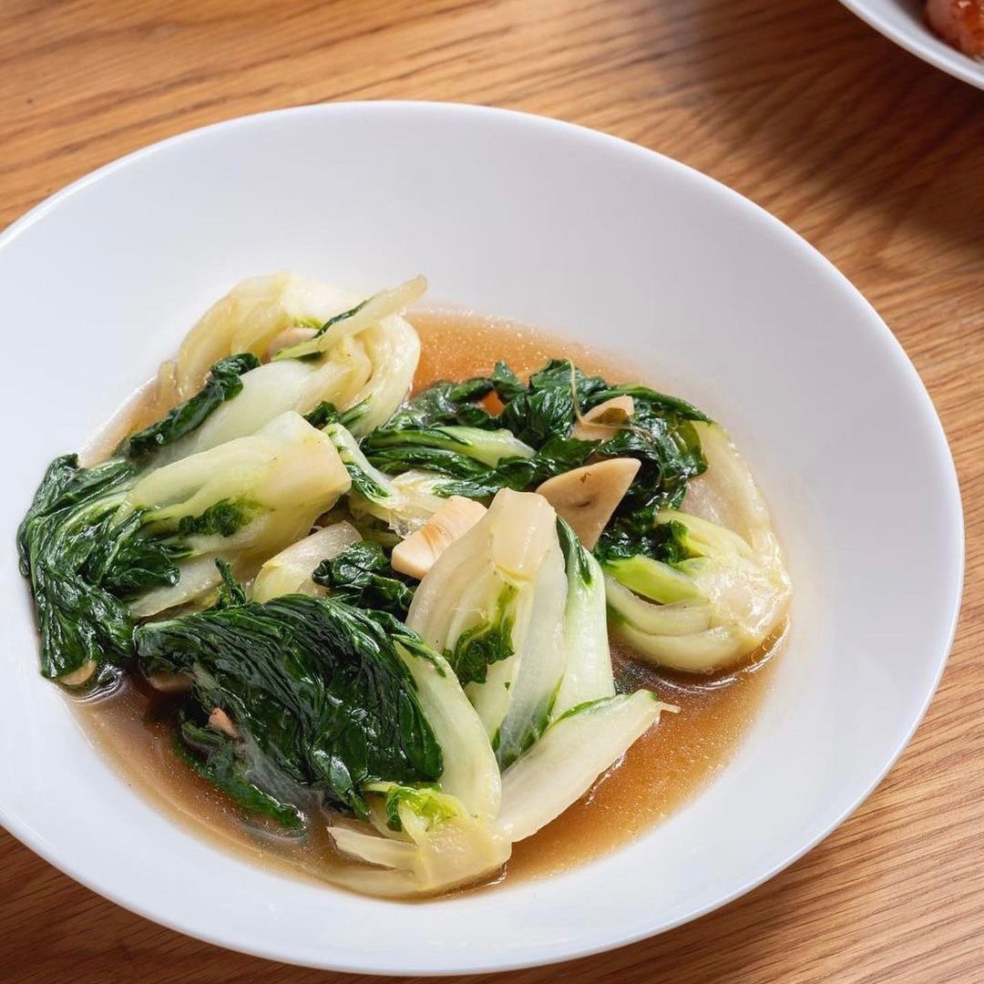 Stir-Fried Nai Bai 蒜炒奶白