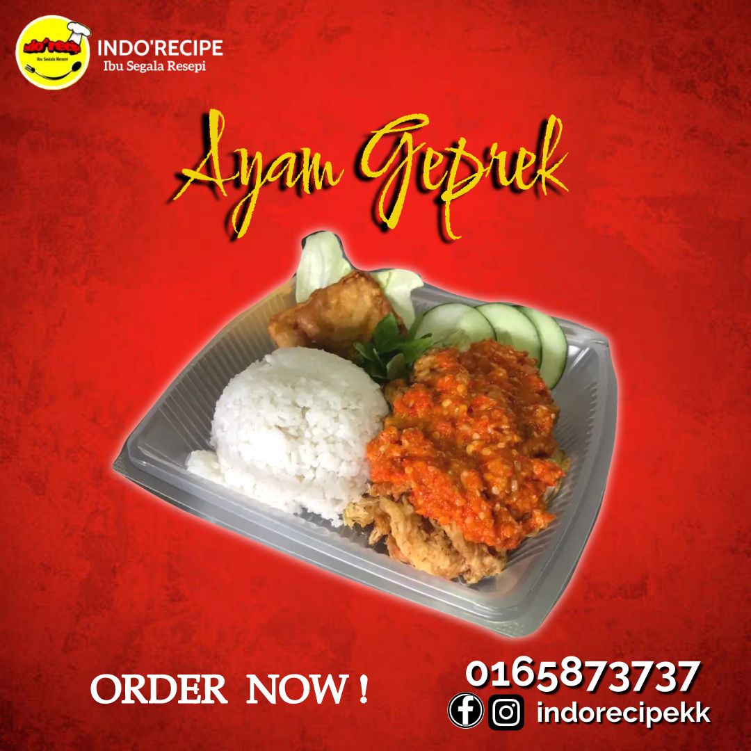 NASI AYAM GEPREK SAMBAL ORI