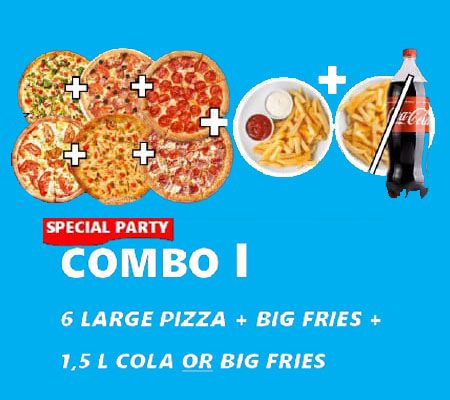 The Pizza show Combo I