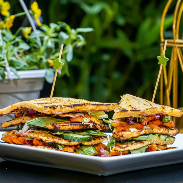 Chili Paneer Sandwich 