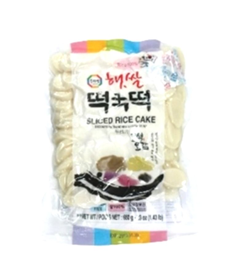 떡국 떡(rice cake coin type)