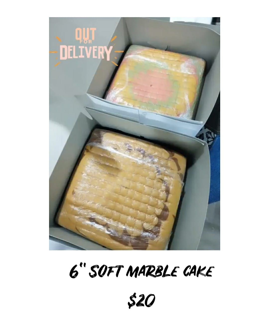 Soft Marble Cake