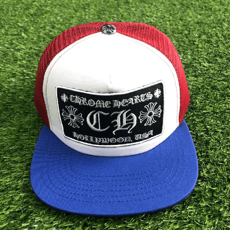 CH FLAT PEAK BLUE AND RED 