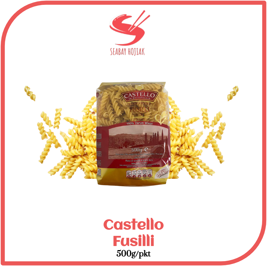 Castello Fusilli 500g (Halal)