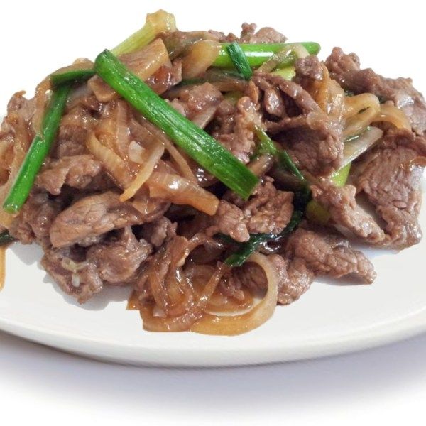 Ginger & Spring Onion Beef 姜葱牛肉