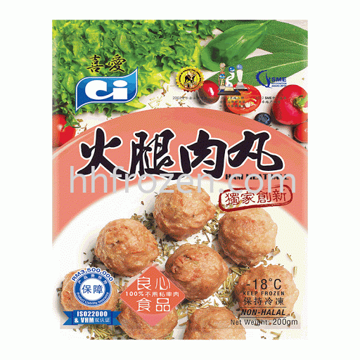 喜爱火腿肉丸 200g