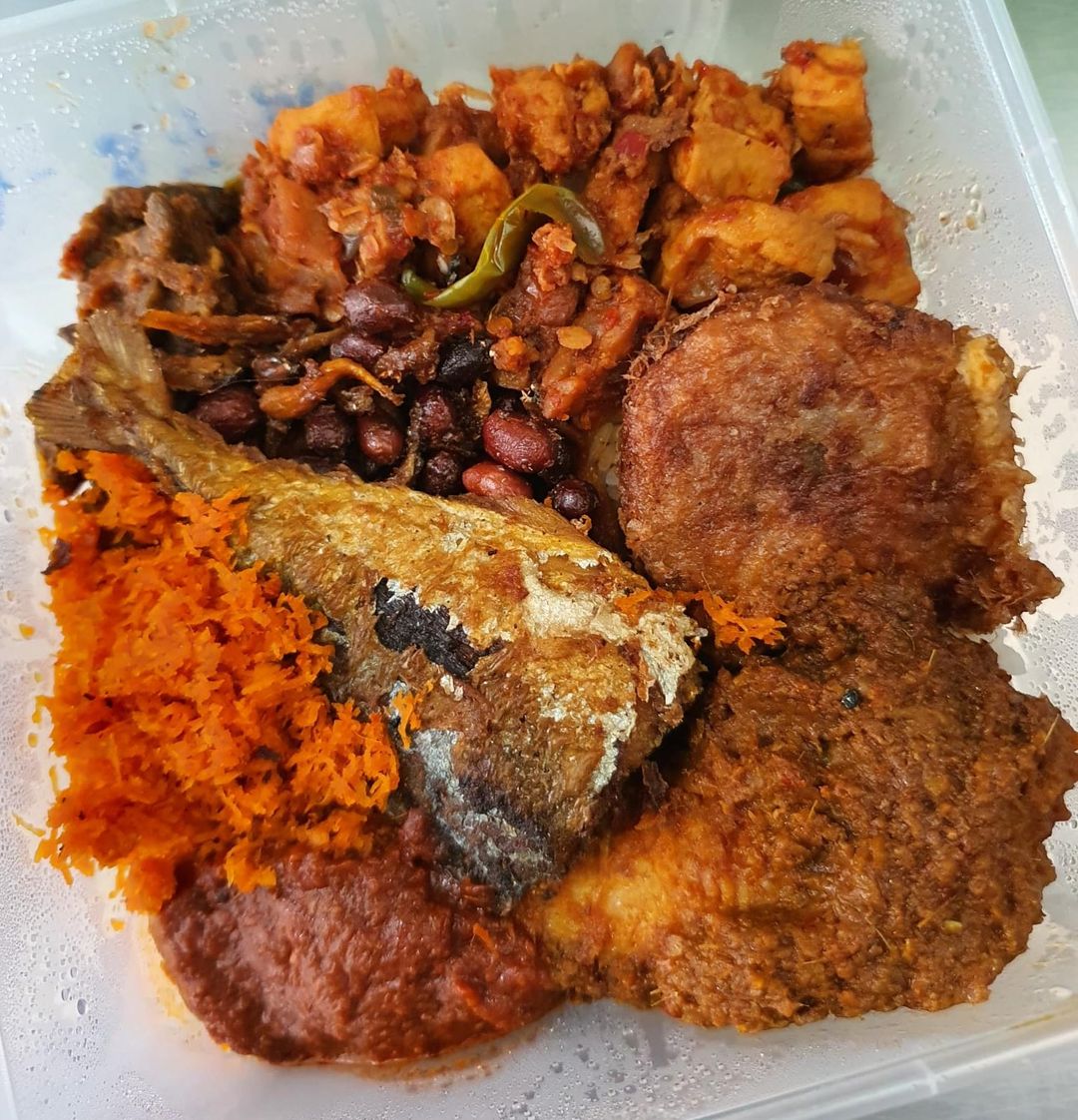 Nasi Ambeng Ayam