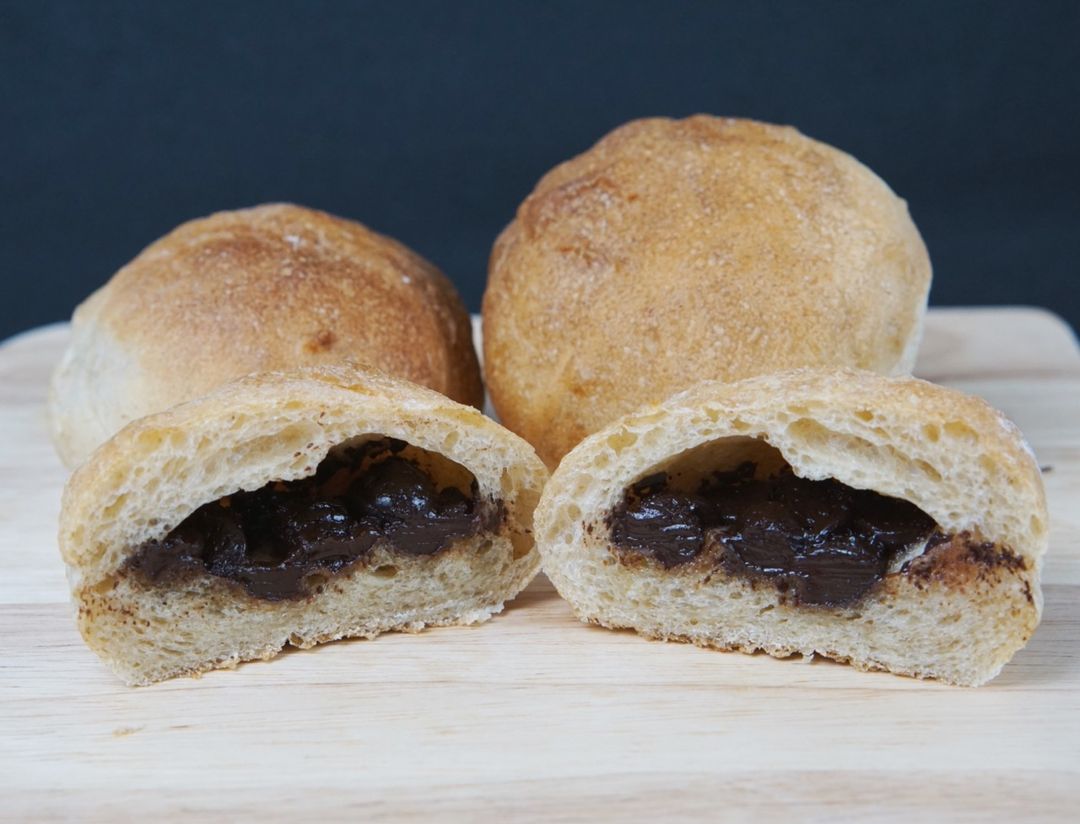 Chocolate Sourdough Soft Bun