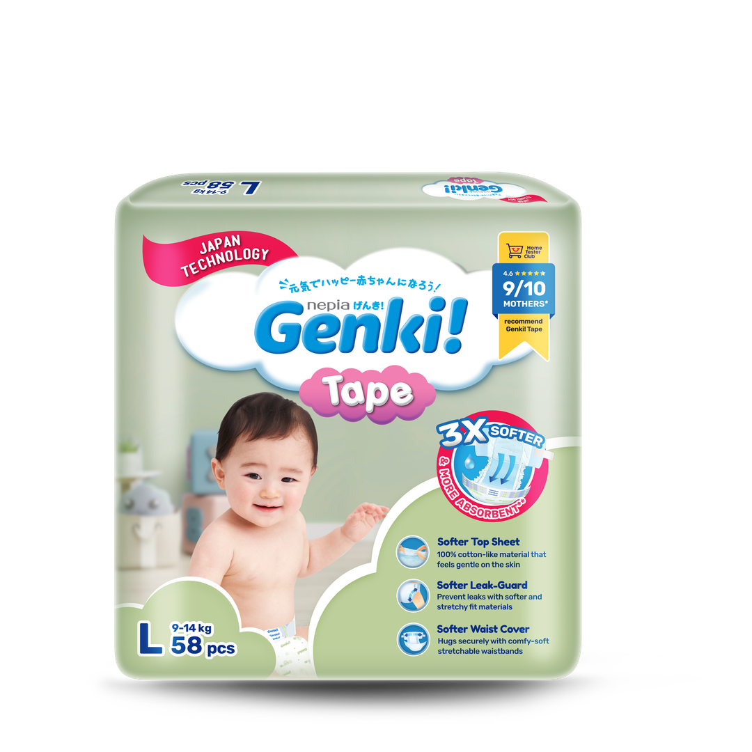 GENKI! TAPE MEGA L58 x 3