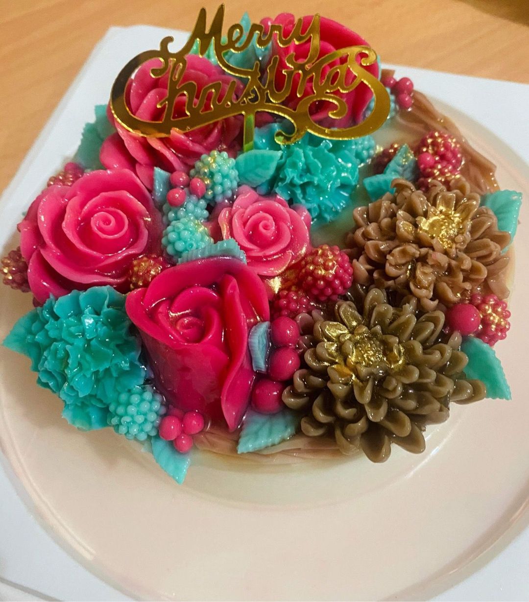 X'mas Wreath - 6' inch whole cake