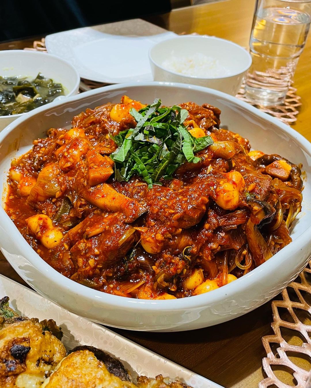 등갈비찜 Pork ribs stew