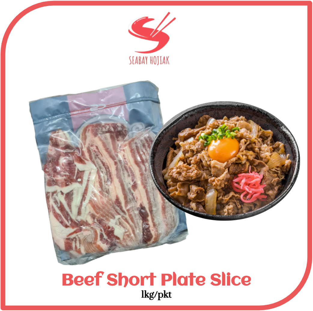 USA Beef Short Plate Shabu Shabu Slice 1kg