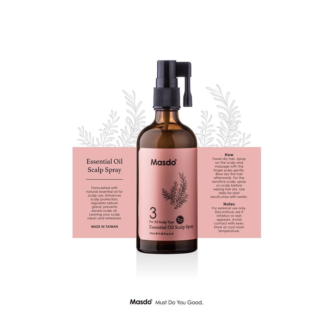 Masdo For All Scalp Essential oil Scalp Tonic Spary 活力生发品 （3）100ml