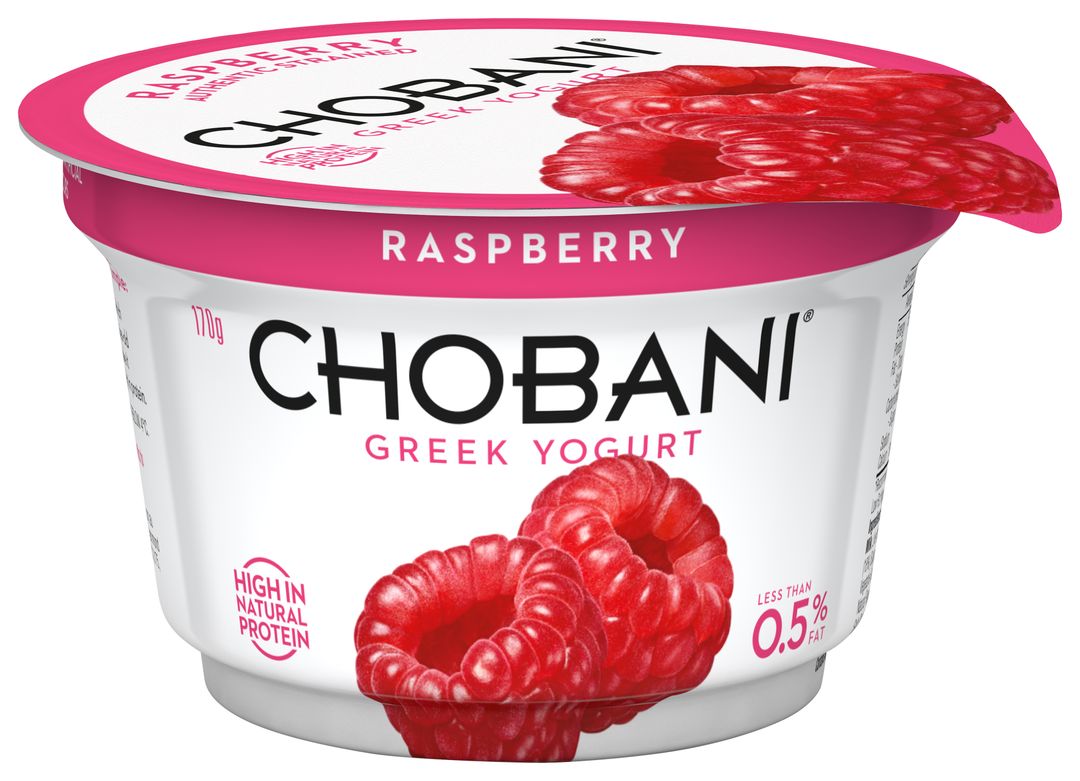 CHOBANI 170G CUP RASPBERRY (CHB-CCC-YOG170G384)