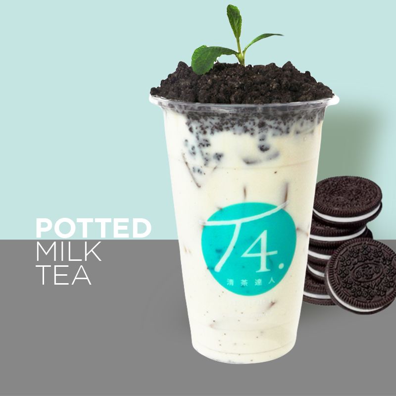 Potted Milk Tea