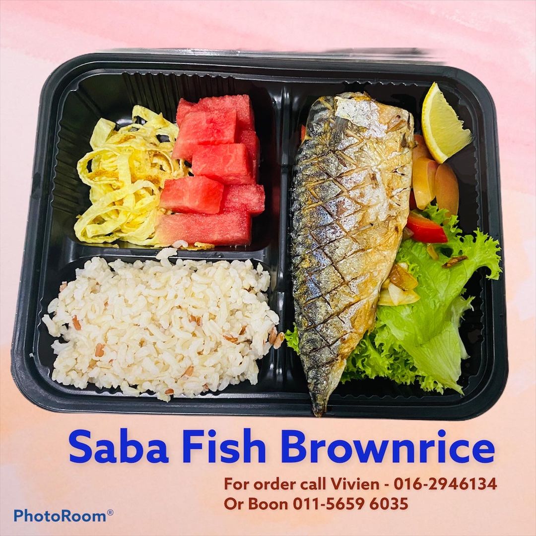 08.Saba Fish with Brownrice 
