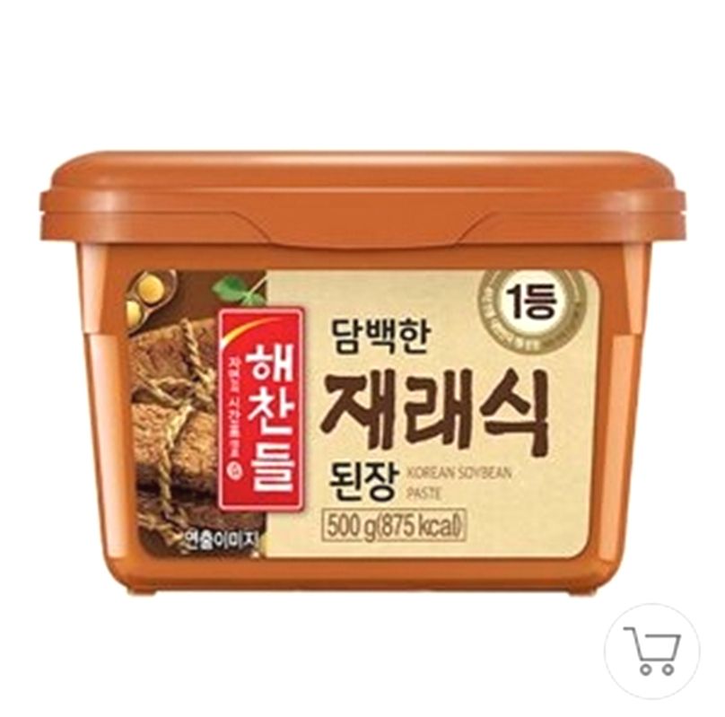 해찬들 재래식된장 500g