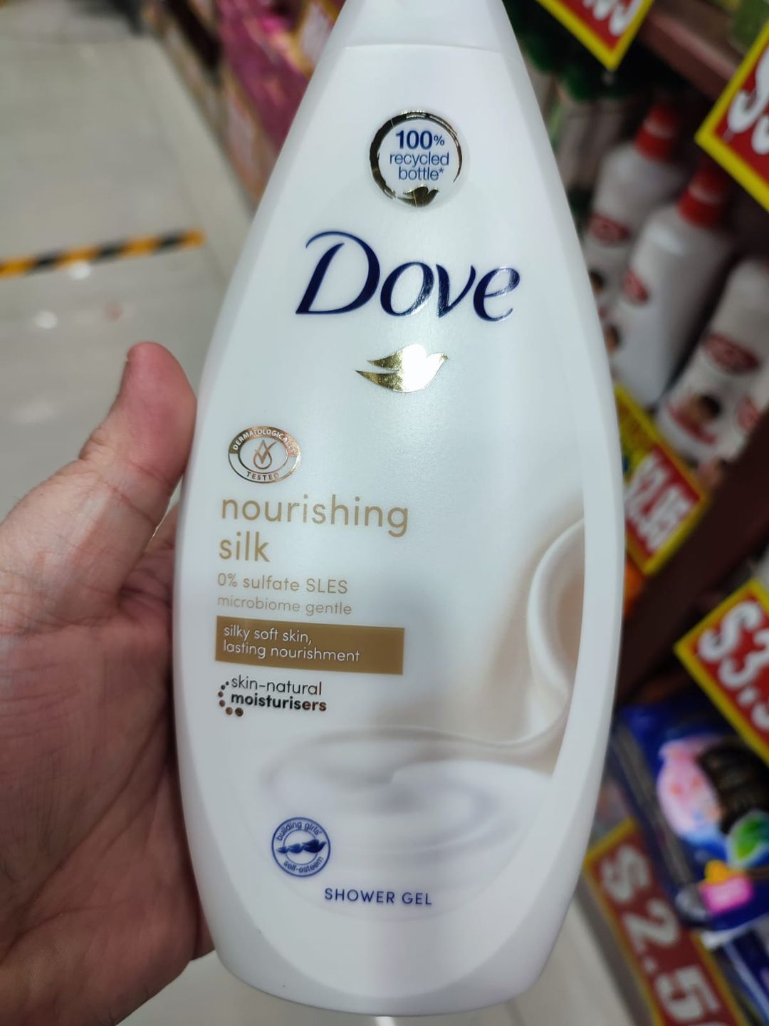 Dove Norishing Silk Shower Gel