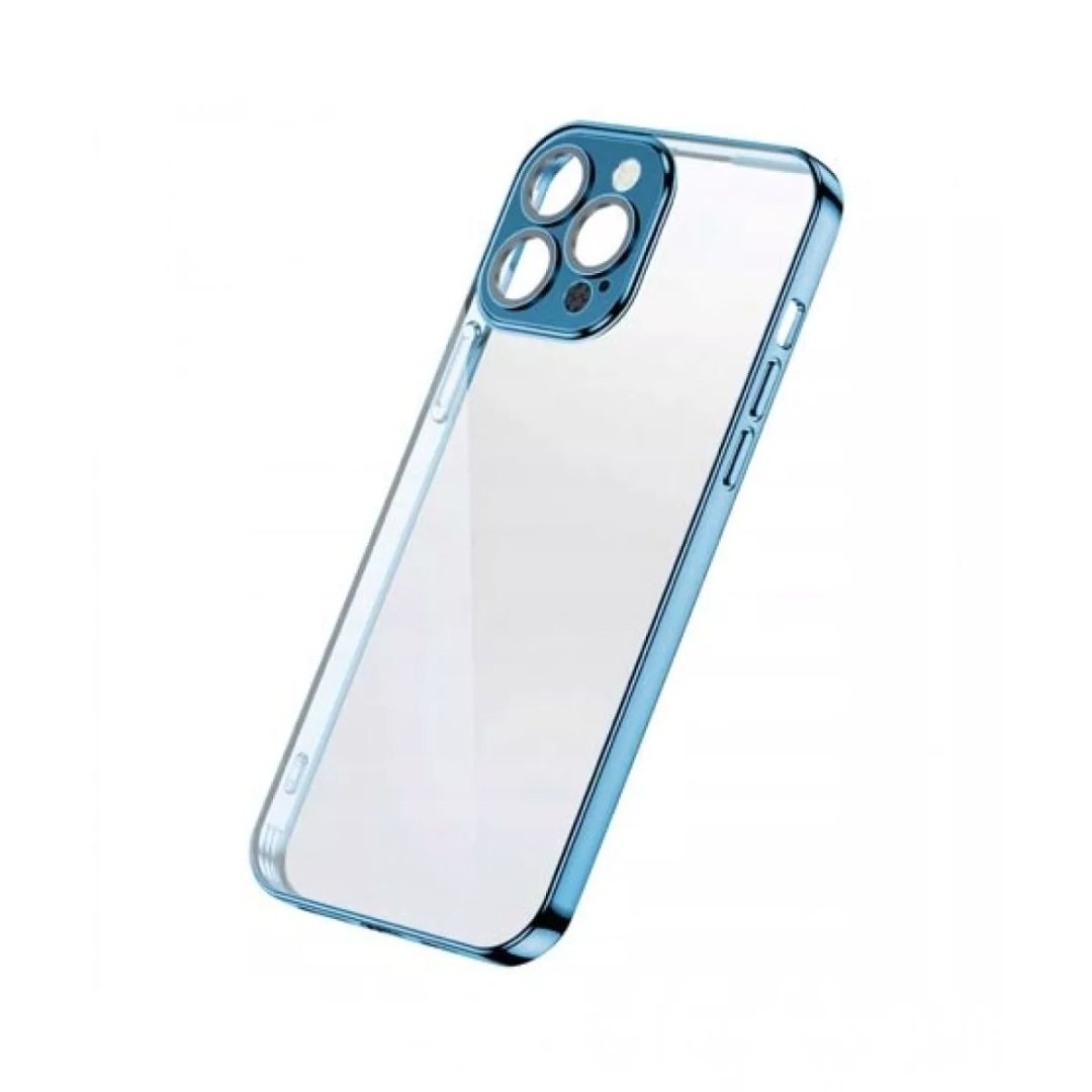 Joyroom Chery Mirror Electroplated Case For iPhone 13 Pro Sea Blue