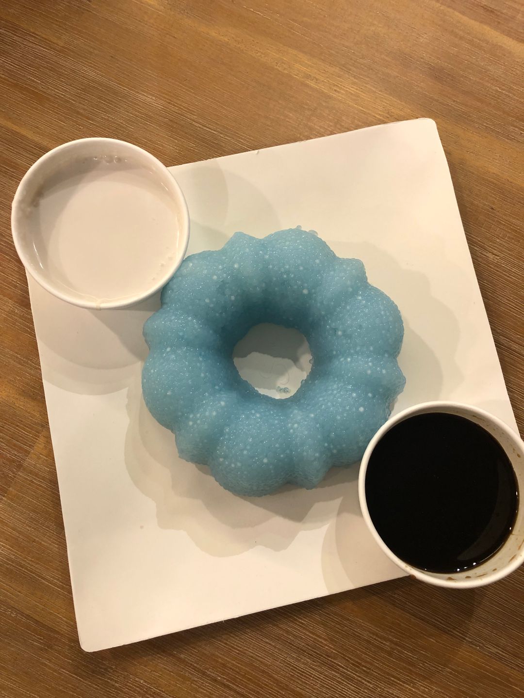 Blue pea sago gula Melaka bundt - small 
