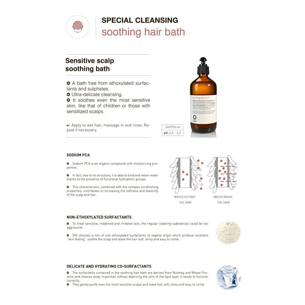 Ow Soothing hair bath 240ml