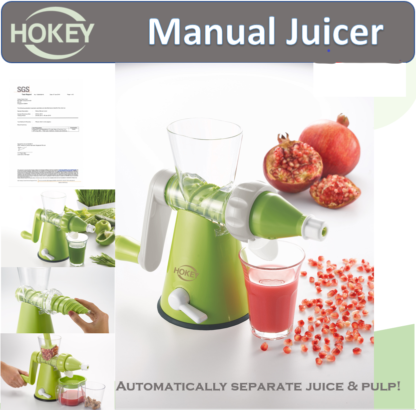 Manual Juicer 手转榨果汁机