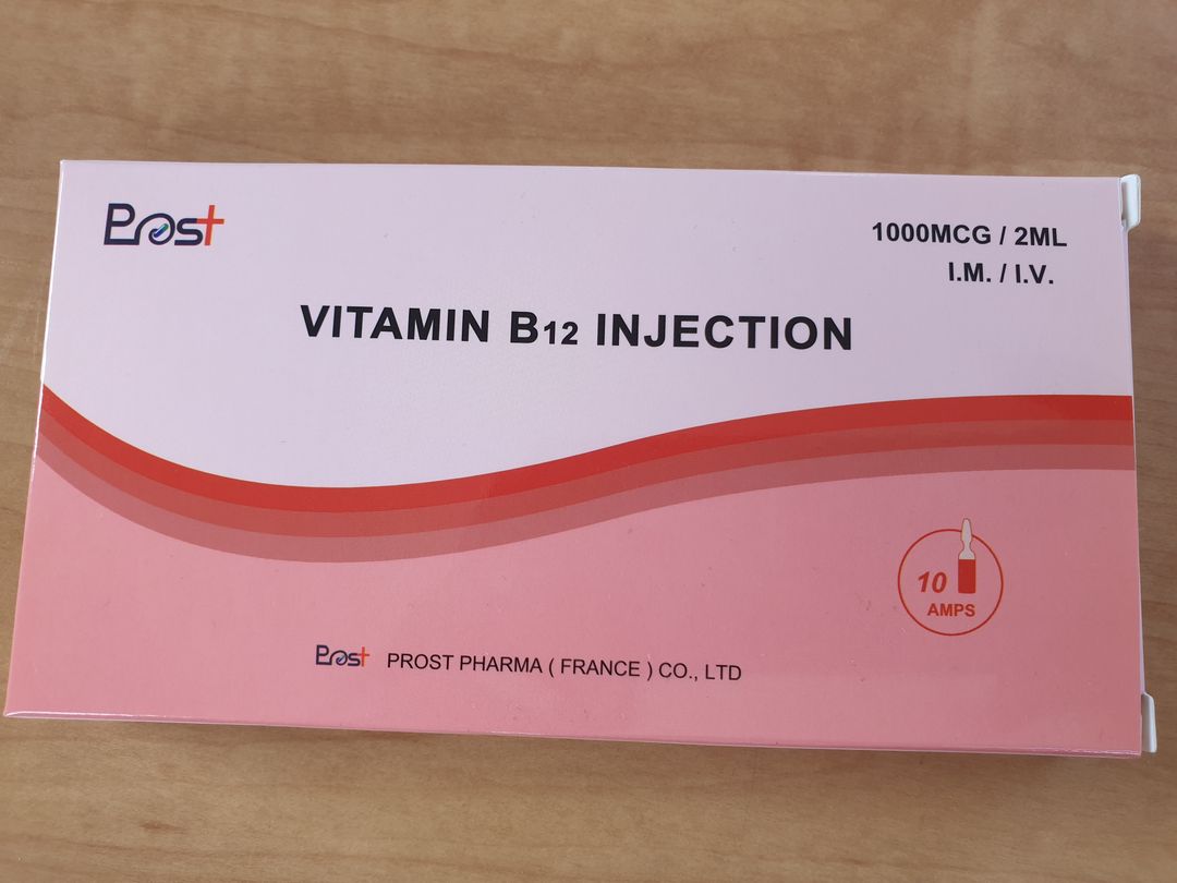 Vitamin B12 Injection 1000mcg / 2ml - 10amps