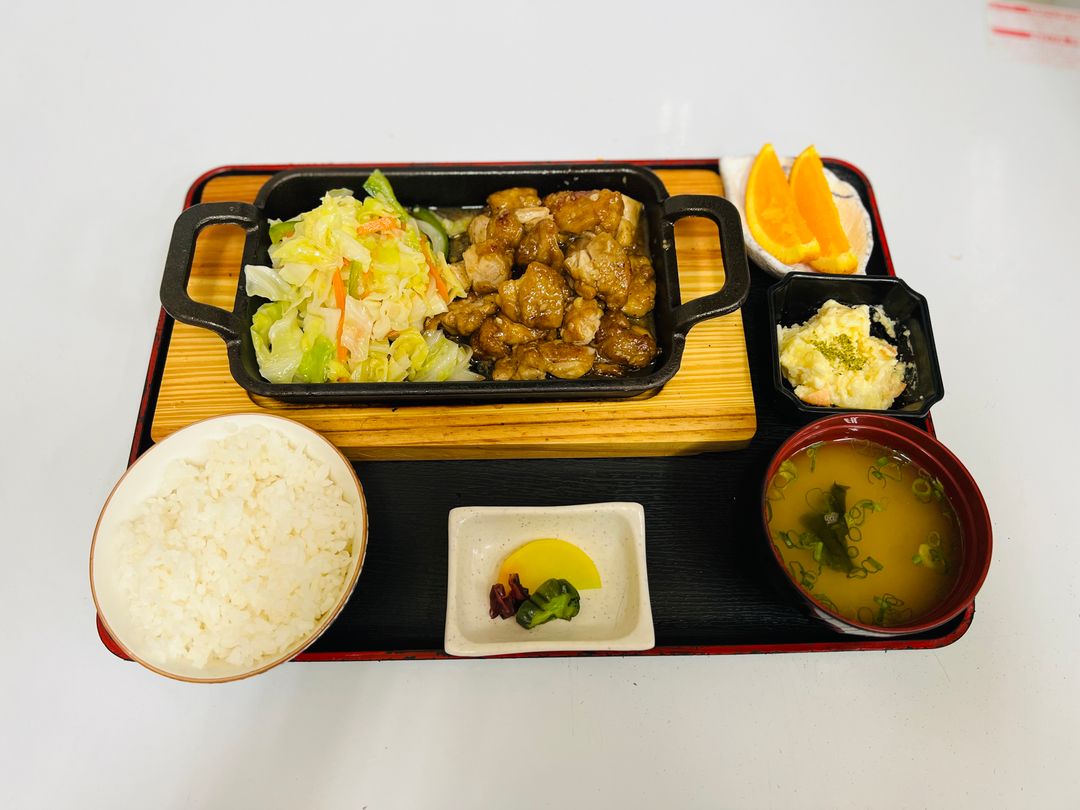 P023ST Chicken Teppanyaki Set 铁板鸡柳套餐