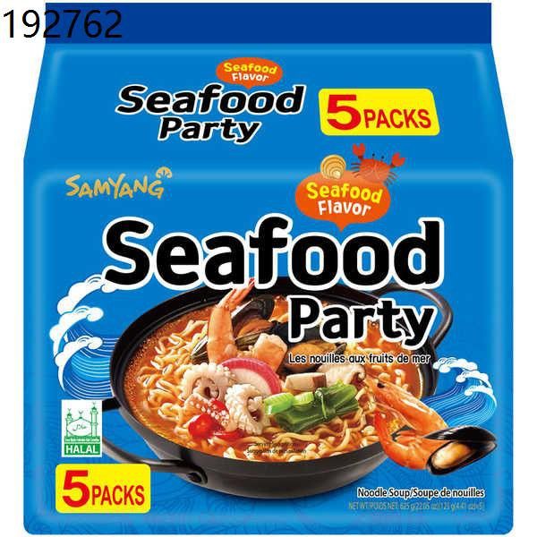 ramen noodle South Korea imported Samyang Seafood