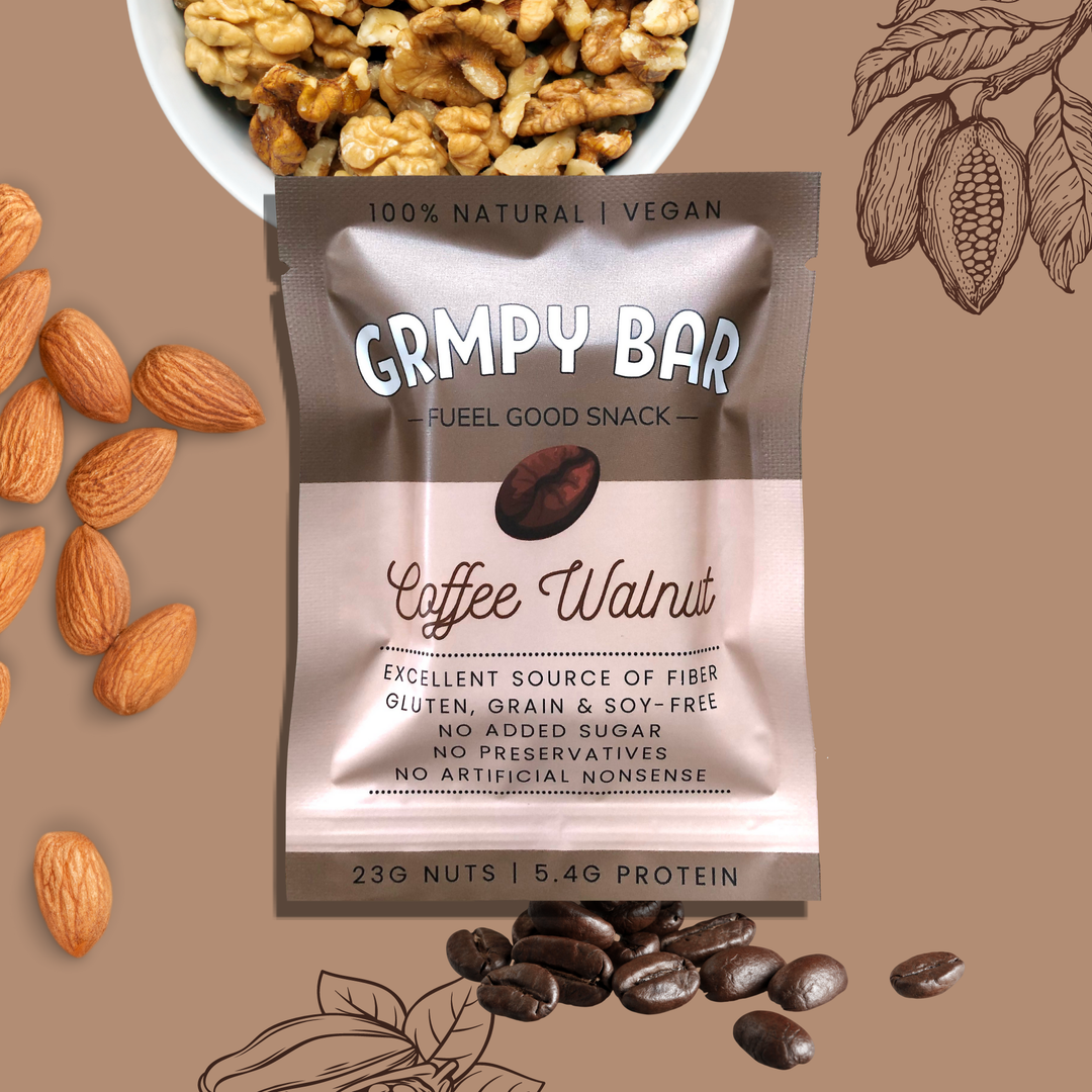 COFFEE WALNUT GRMPY BAR, 10X50G