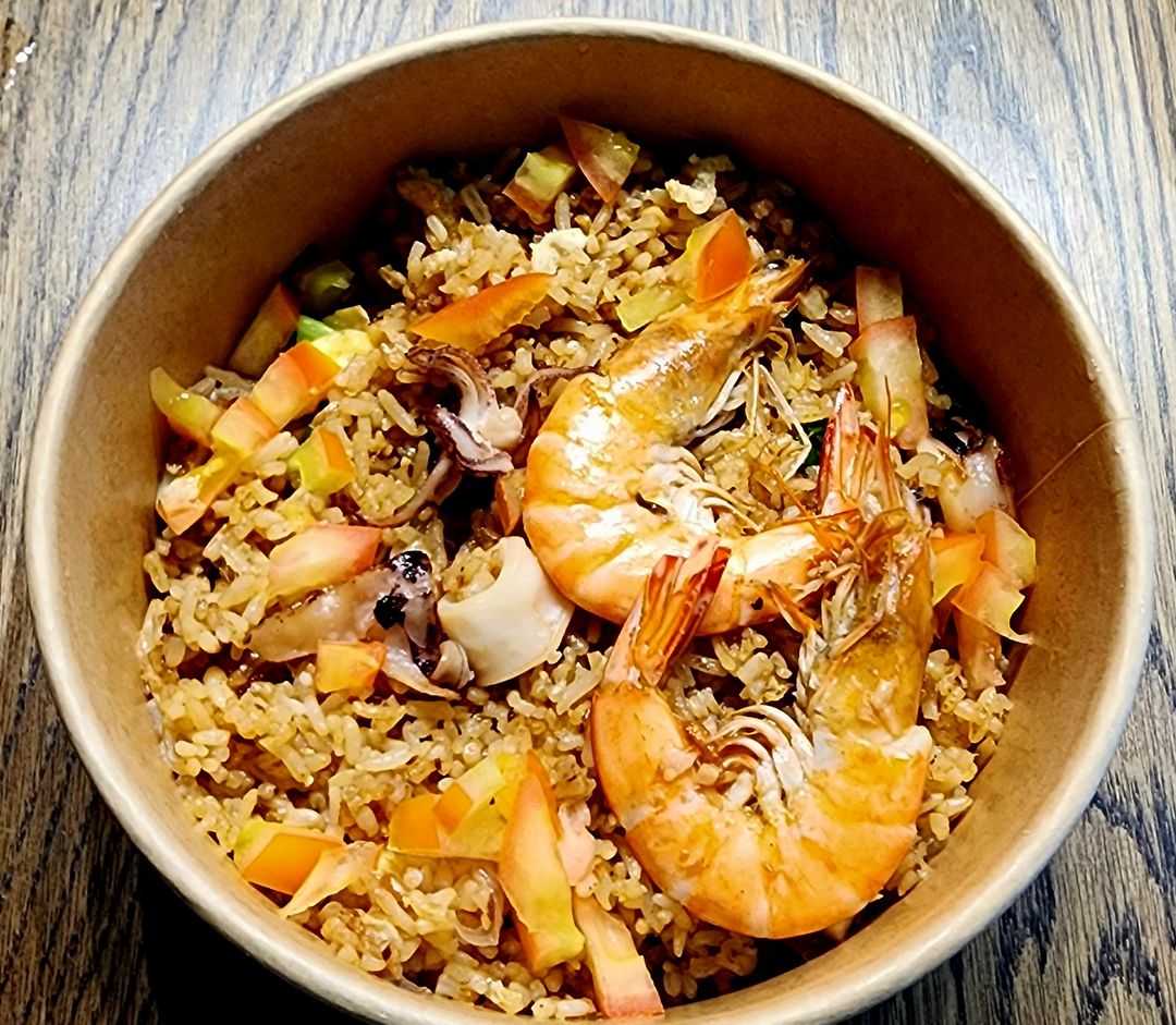 Seafood Binagoongan Fried Rice