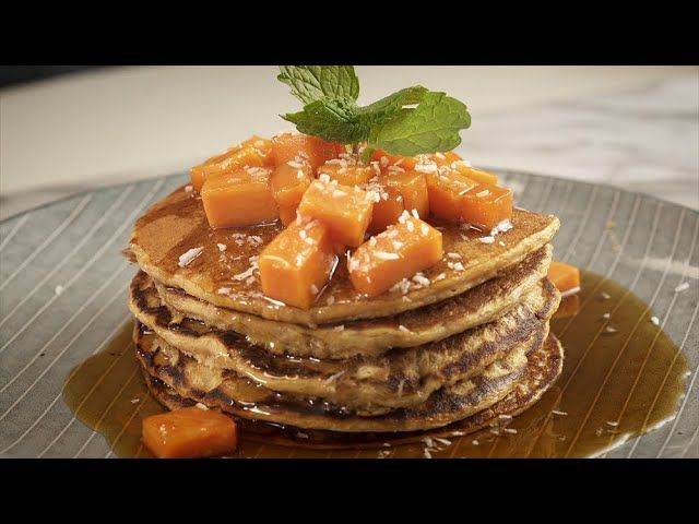 Pancakes & Local Fruit