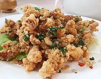 M 14 - 虾姑肉椒盐 (Mantis Shrimp Salt & Pepper)