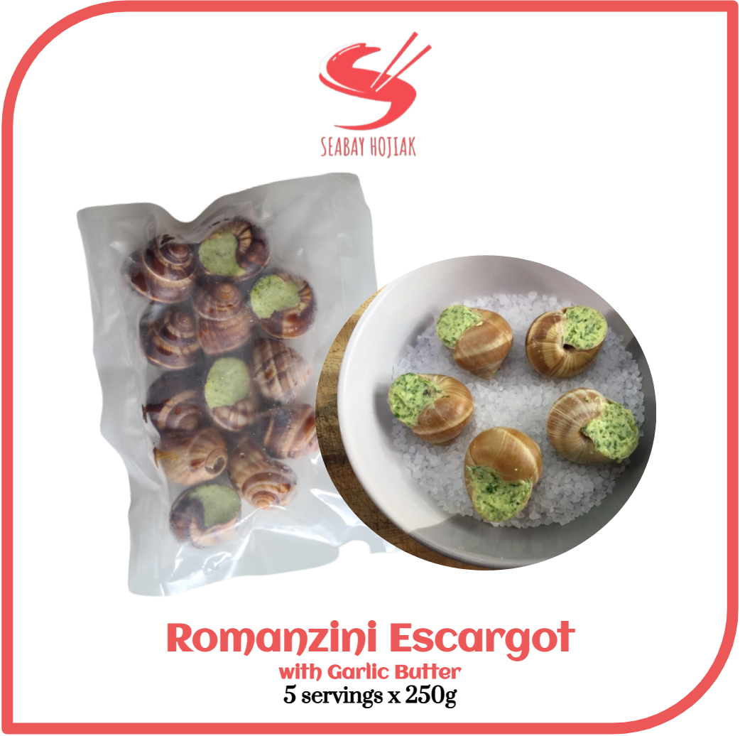 Garlic Butter Romanzini Escargot 12pcs