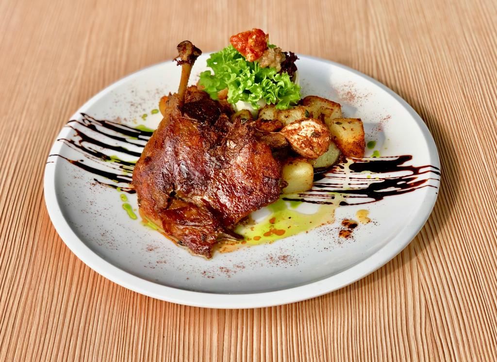 Donald Duck Leg Confit