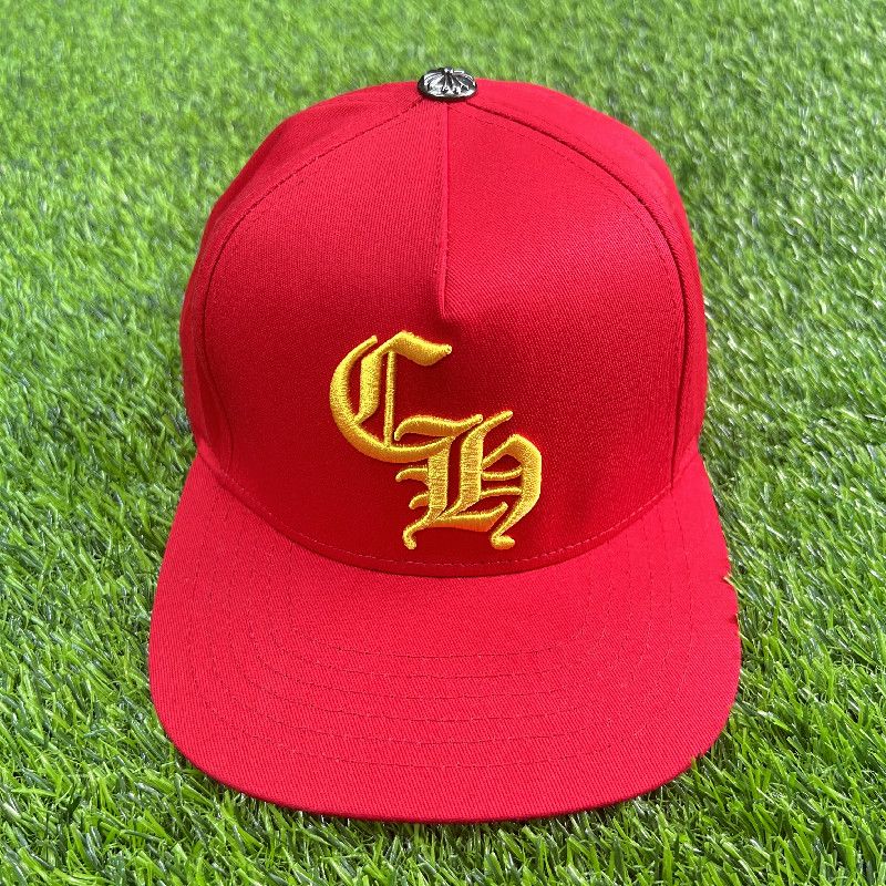 CH BASEBALL CAP RED