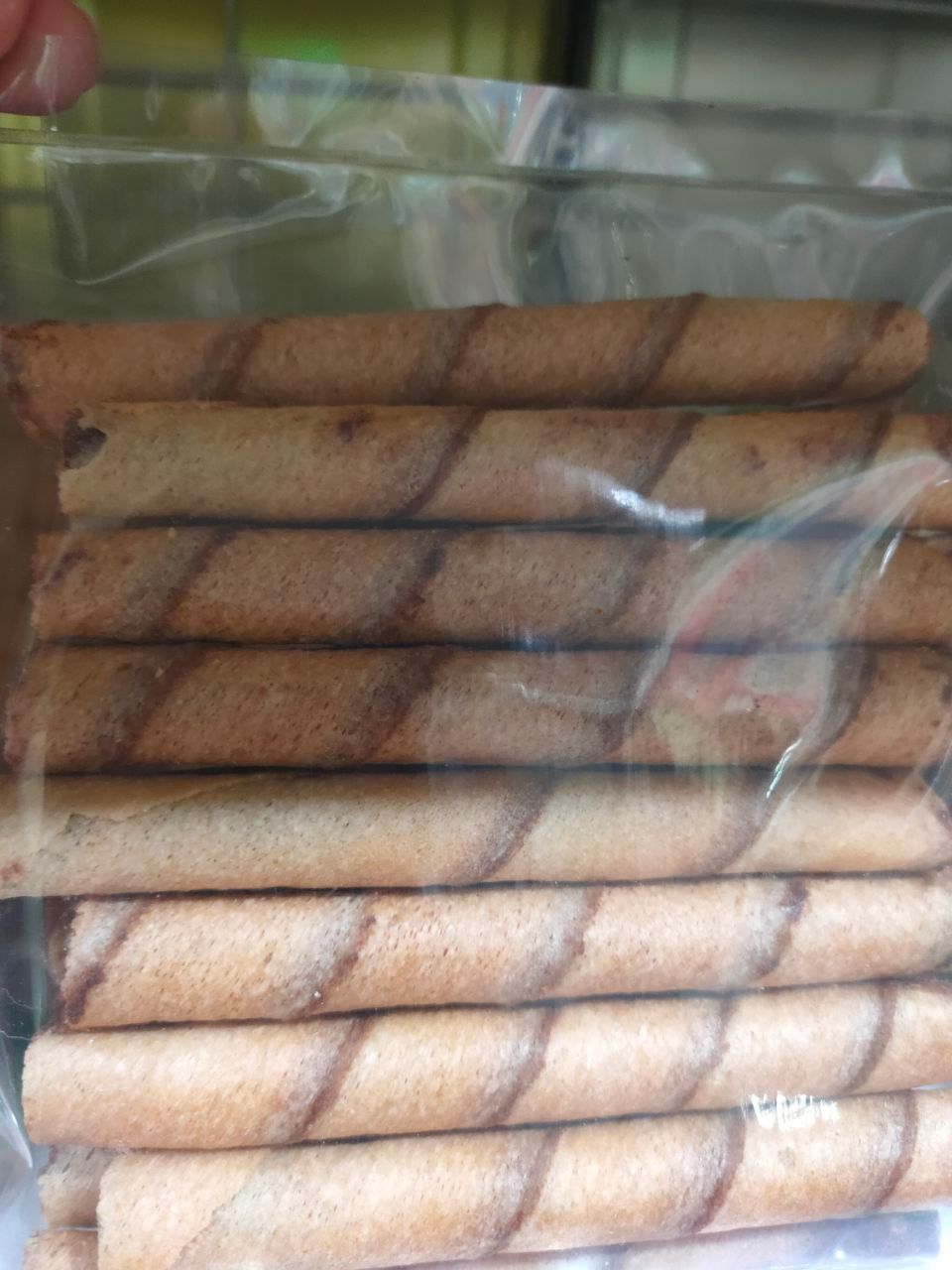 Chocolate Wafer Rolls