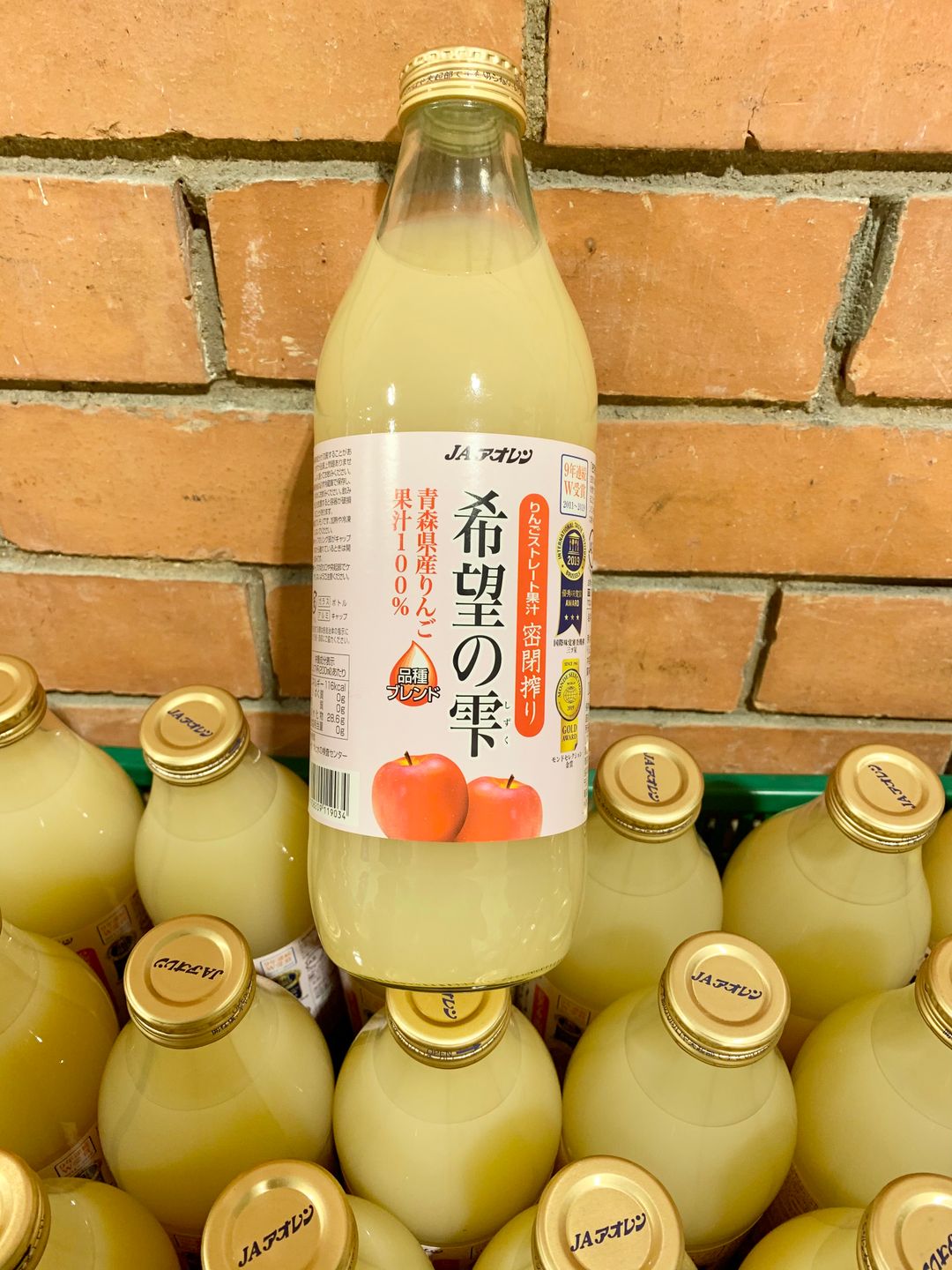 JPN KIBO NO SHIZUKU APPLE JUICE (1L)