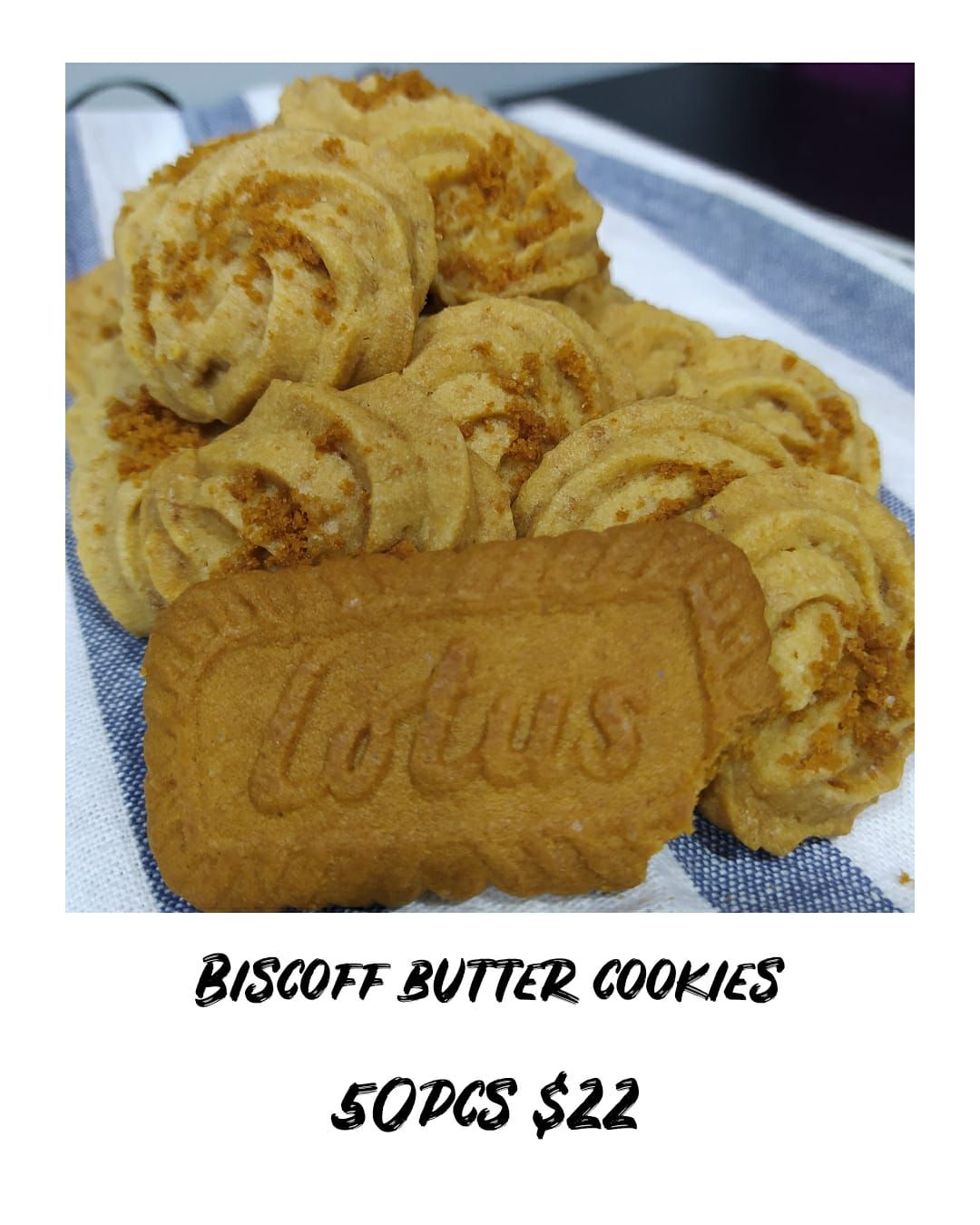 Biscoff Butter Cookies