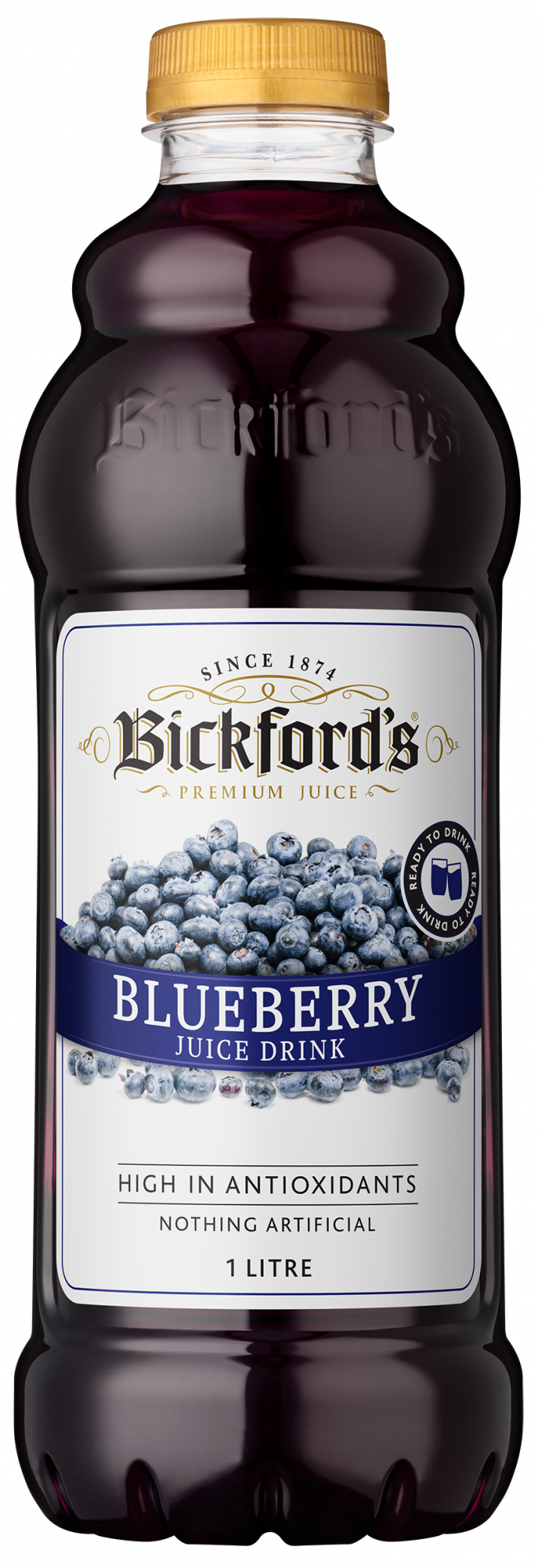 BICKFORDS JUICE 1 LTR - BLUEBERRY JUICE (BIF-AAA-DR503052)