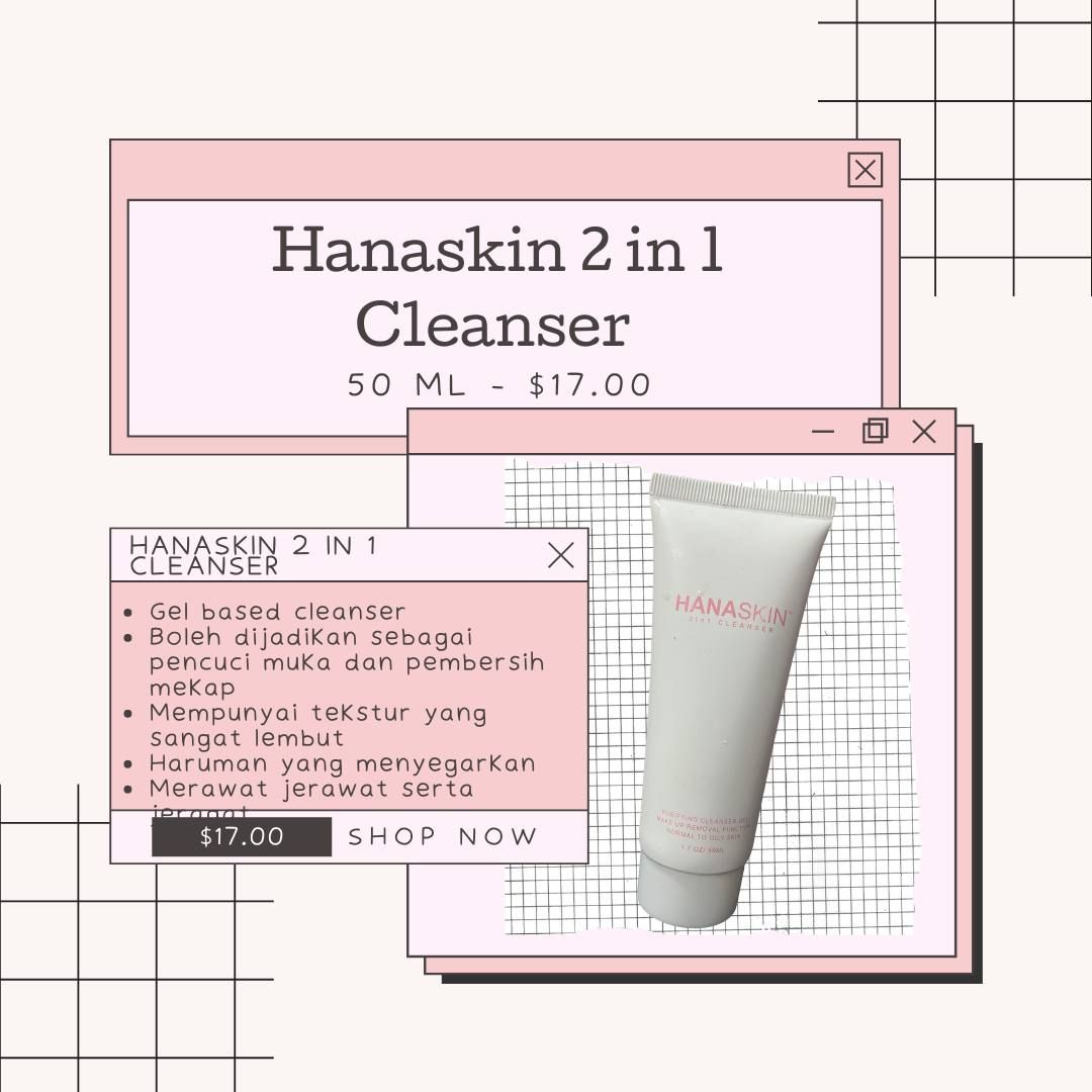 Hanaskin 2 in 1 Cleanser