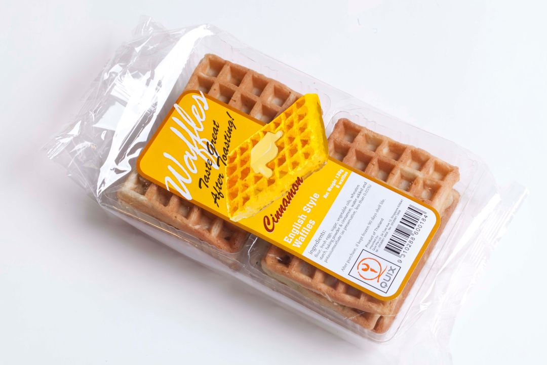 WAFFLES-ENGLISH CINNAMON(RETAIL) 150G/PKT (MMT-FFA-WF1004PKT)