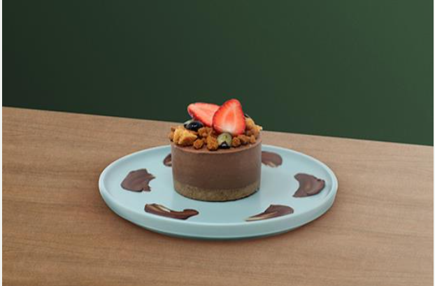 Dark Belgian Chocolate Cheesecake