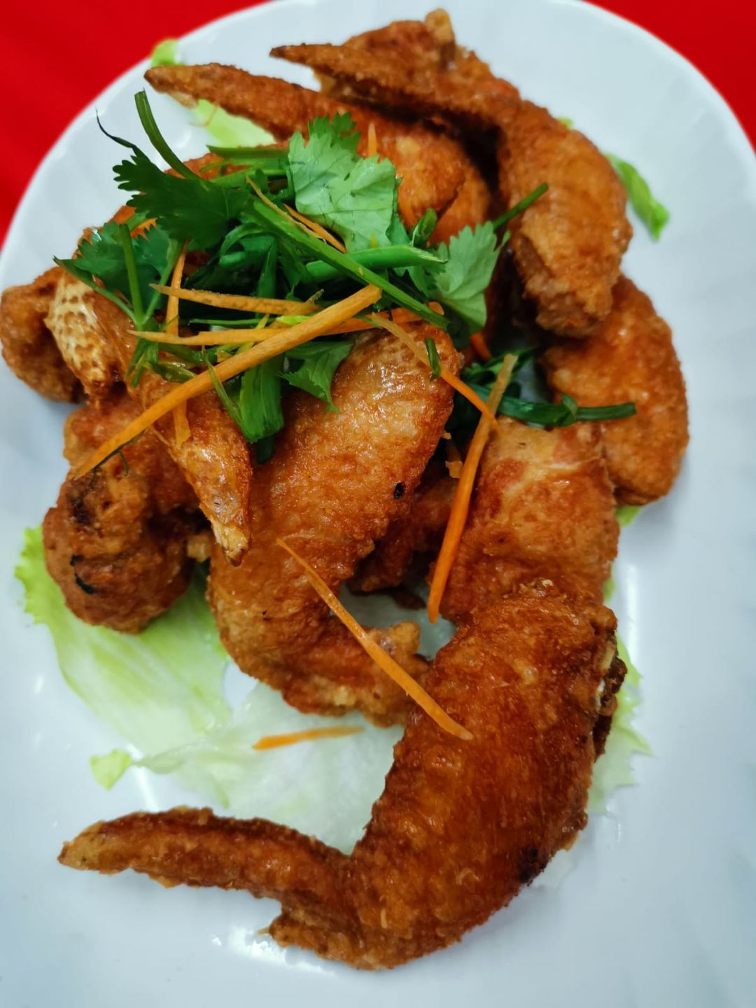炸鸡翅膀（4只) Fried Chicken wings (4pcs)