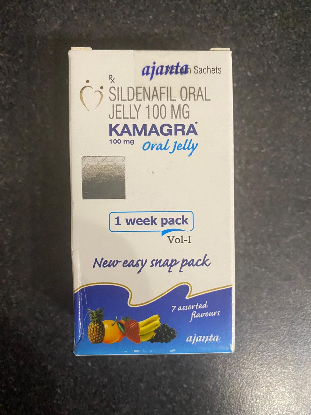 Kamagra oral gel box / 7 sachets 