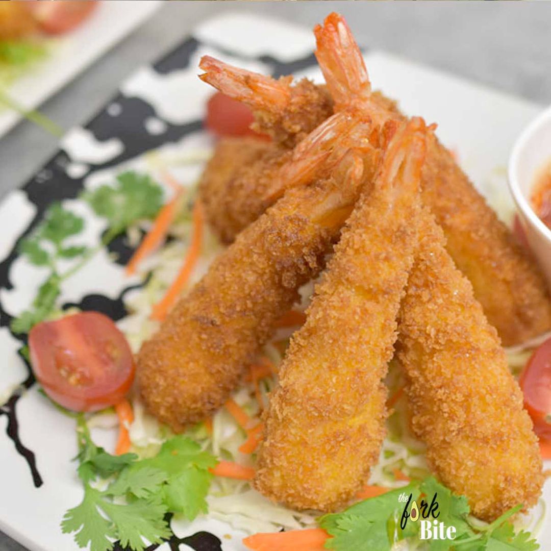 Deep fried ebi
