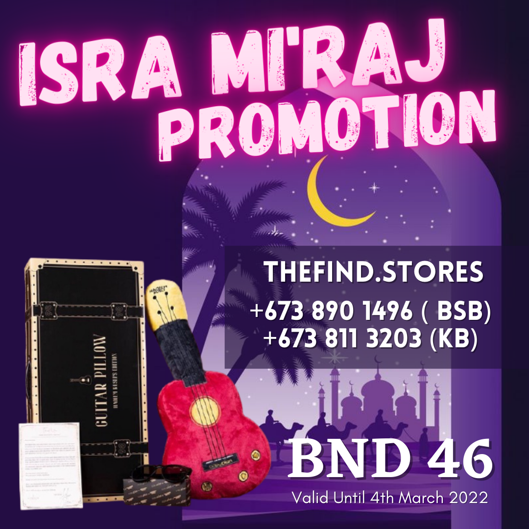 Isra Mikraj Guitar Pillow Promotion