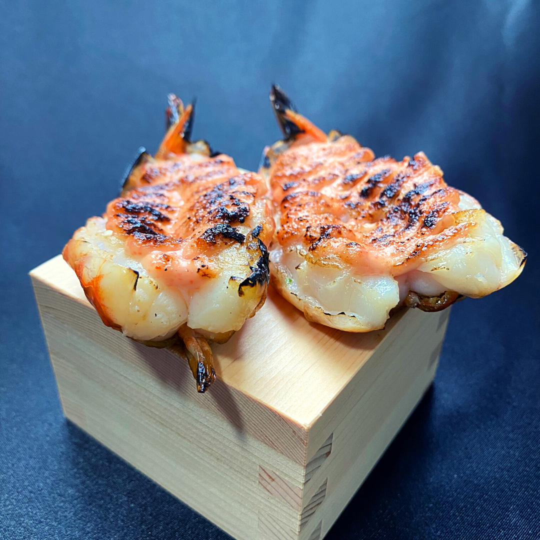 Grilled Prawn Mentaiko (3PC)